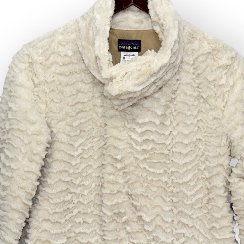 Patagonia Women's Pelage Jacket Small Pearl 28230 Apres EVEN SOFTER THAN FLEECE! - Picture 4 of 16